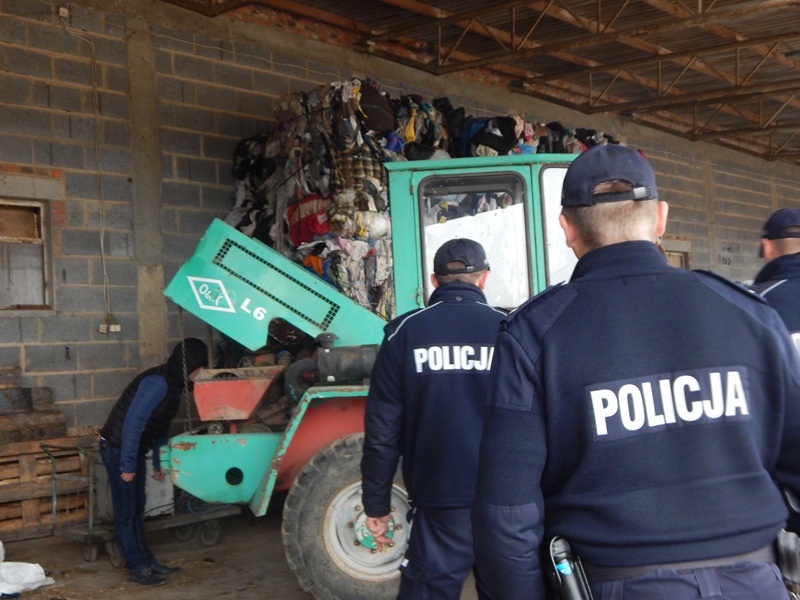 maszyny rolnicze znalezione - Policja Kalisz