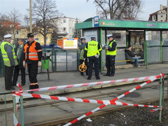 wypadek tramwaj - Magdalena Konieczna