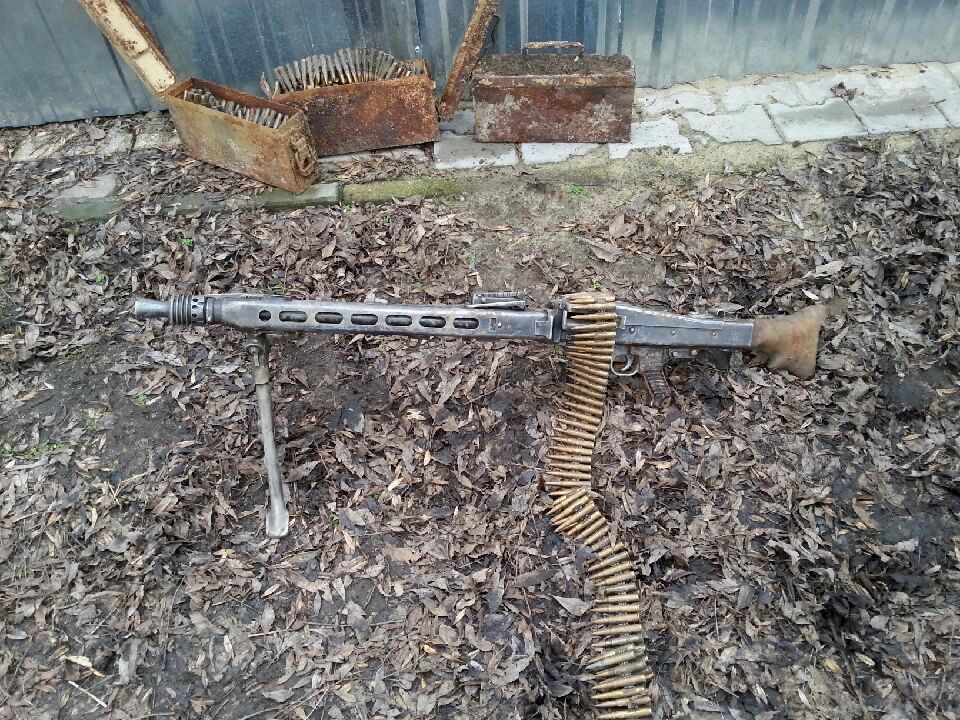 machine gewehr 42 z koźmina - Policja Krotoszyn