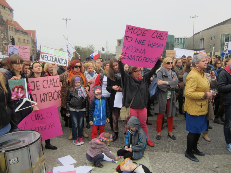aborcja protest - Maciej Kluczka