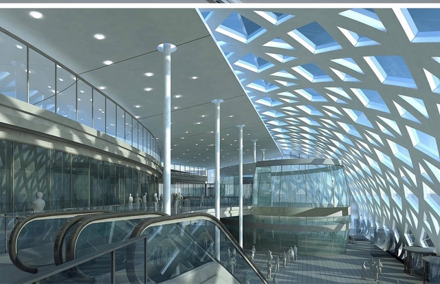 Nowy Dworzec PKP - wizualizacja - Trigranit