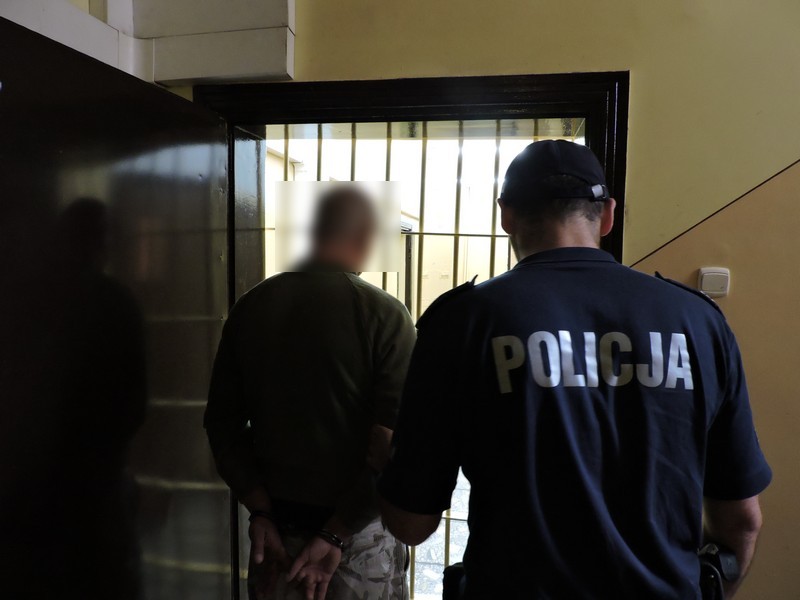 aresztowany za amfetaminę - Policja Poznań