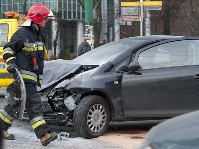 Wypadek samochodowy - Przemek Modliński