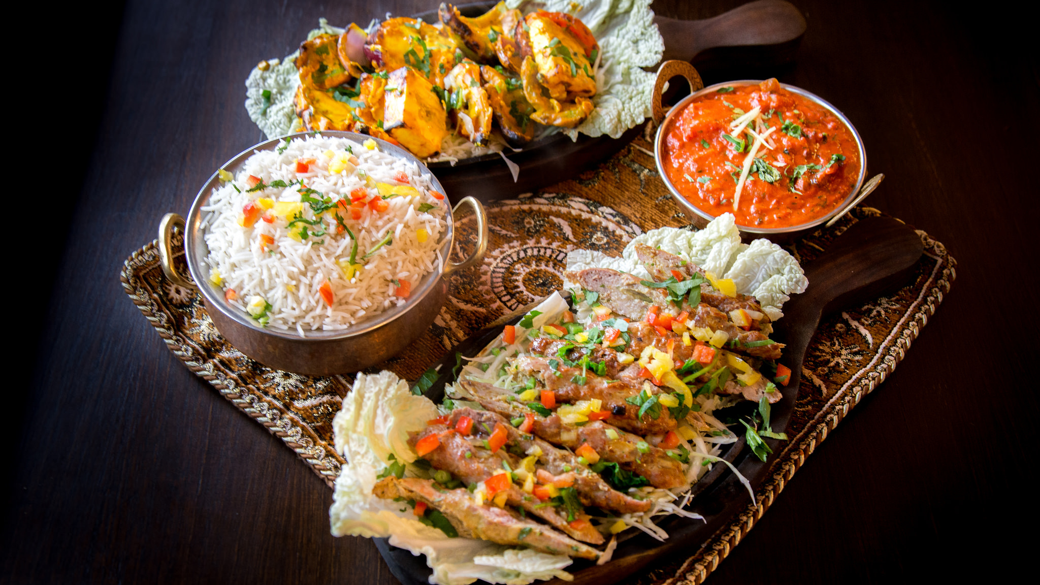 piękne jedzenie danie indyjskie - Jan Plotowski, PLOT