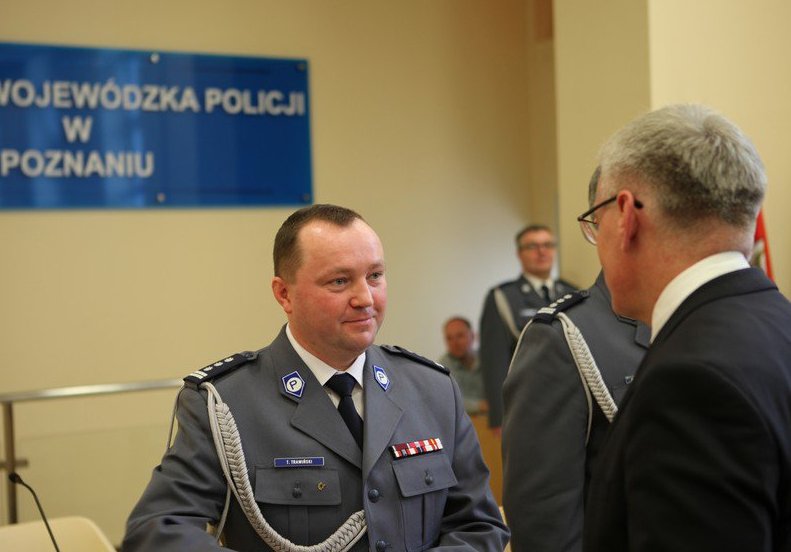 komentandt tomasz trawiński - Policja Poznań