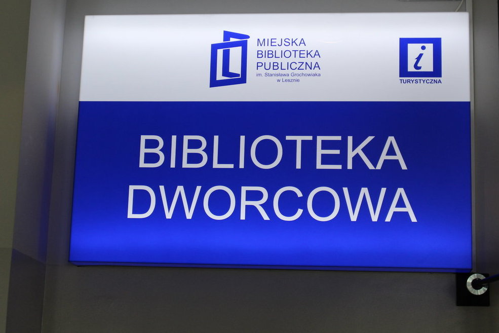 biblioteka dworcowa - MBP w Lesznie