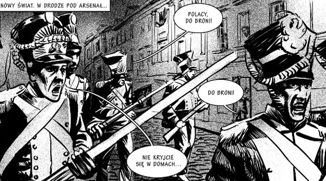 komiks historyczny - Stowarzyszenie Warka