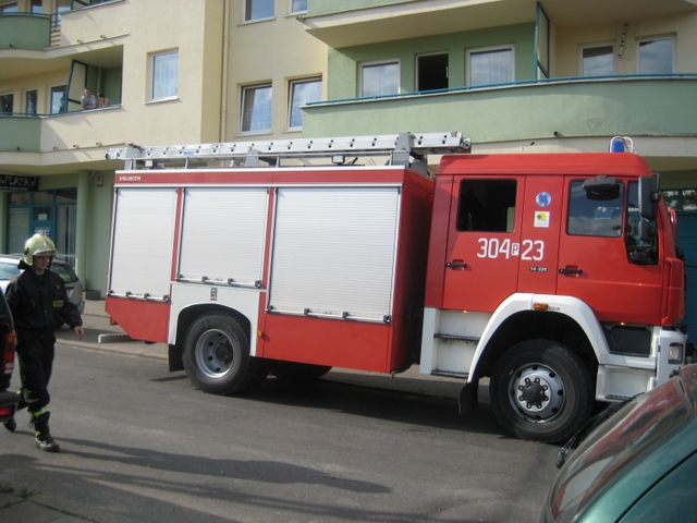 Wóz strażacki w akcji - Anna Skoczek