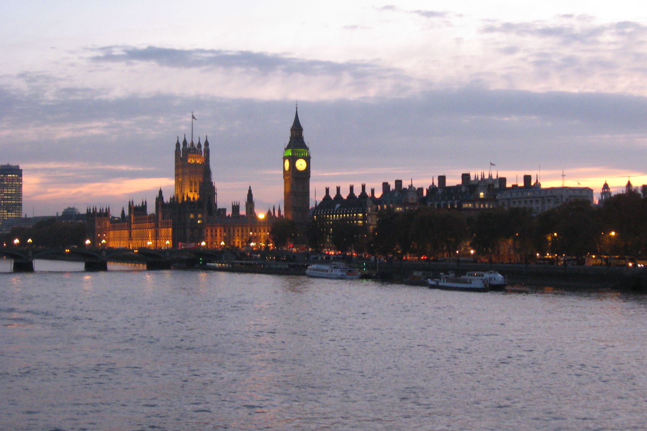 Londyn Westminster Tamiza - Szymon Mazur