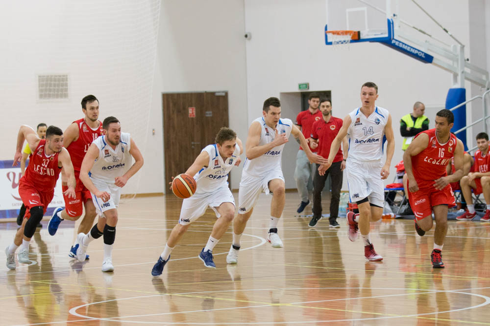 Koszykówka, Jamalex Polonia Leszno, Biofarm Basket Poznań - Tomasz Żmudziński