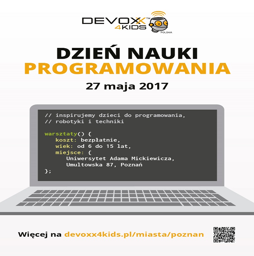 devoxx poster 2017 - Devoxx4Kids