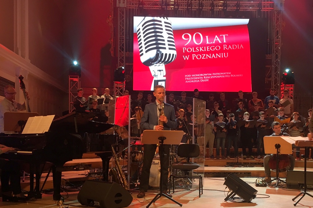 90 lat Polskiego Radia - aula - Szymon Mazur