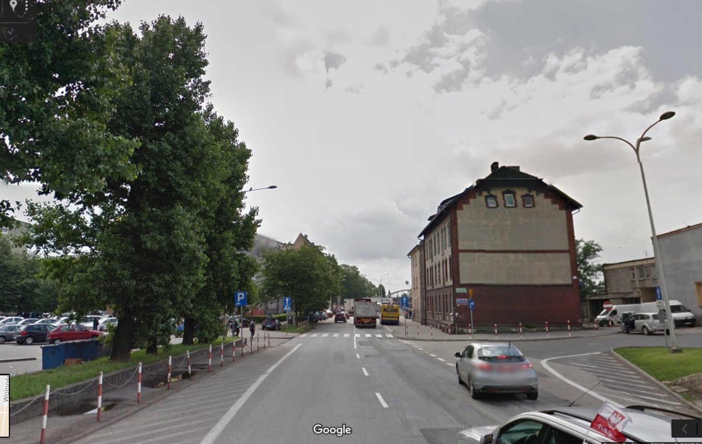 dk11 ostrów wlkp - Google Street View