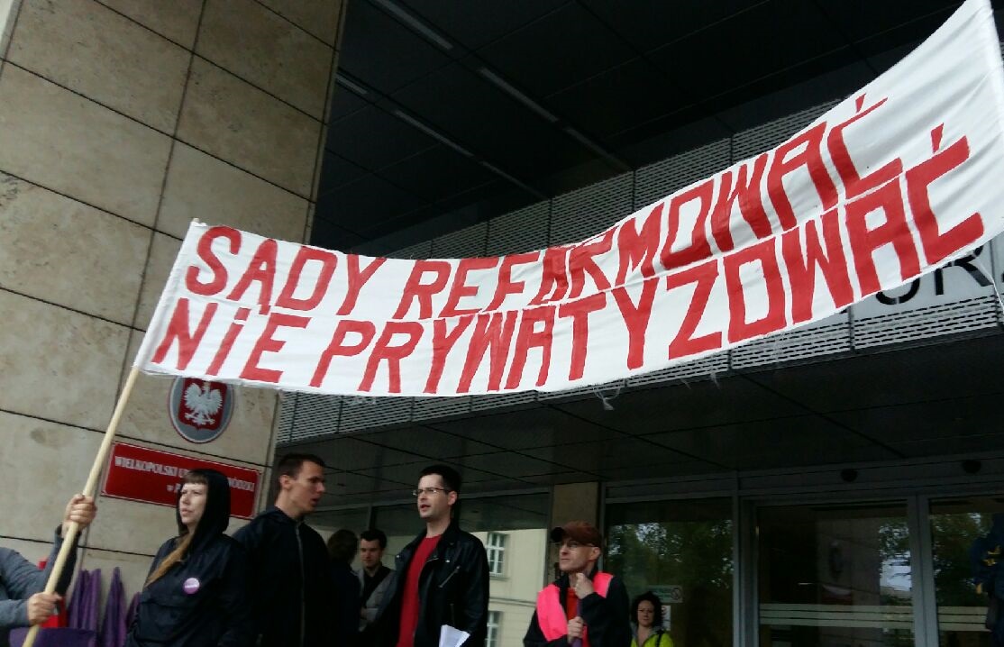 partia_razem_sądy_protest - Magdalena Konieczna
