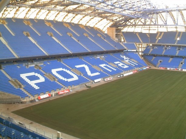 Murawa na stadionie - Euro Poznań 2012