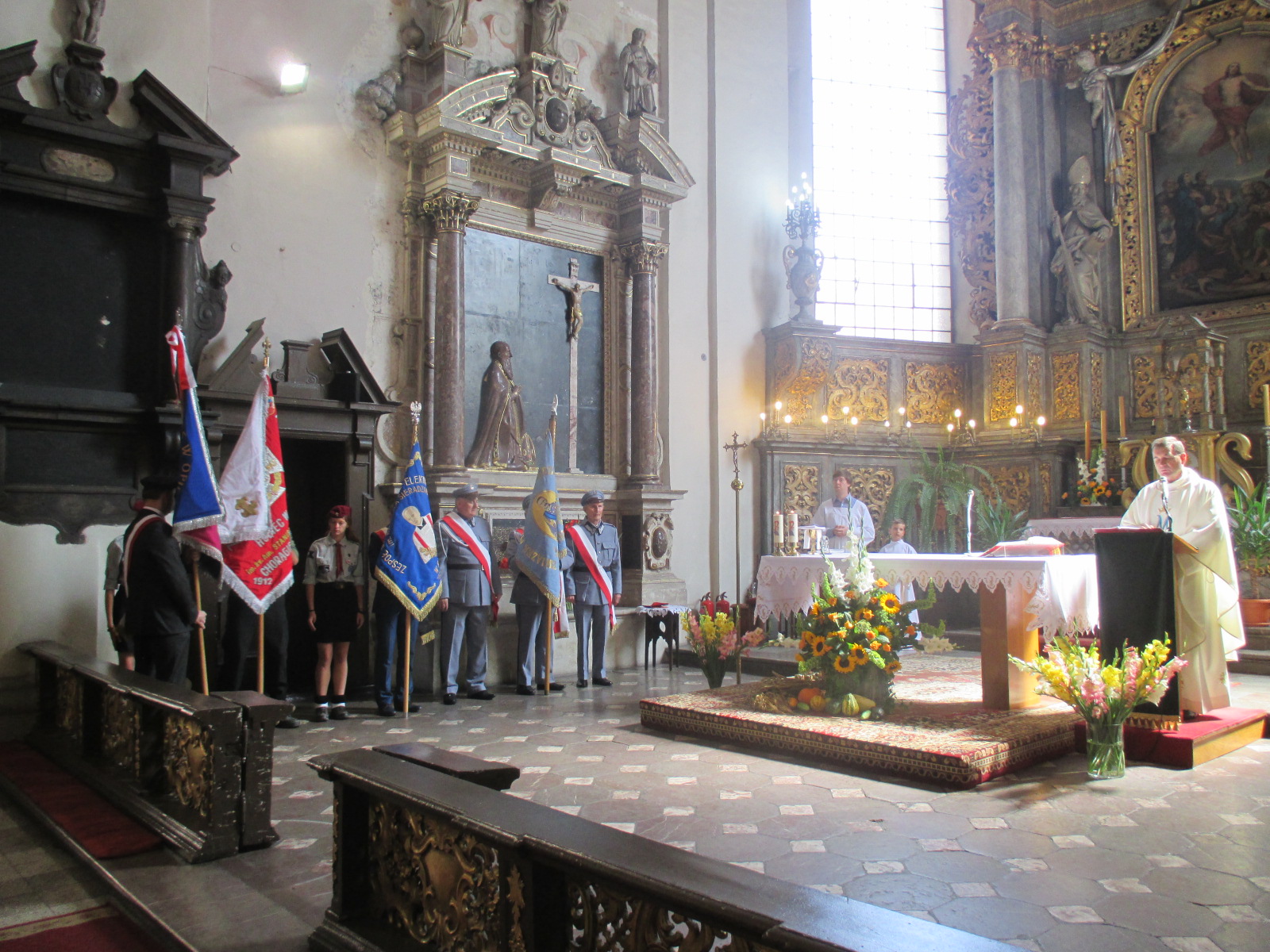 Msza w kościele garnizonowym w Kaliszu - Danuta Synkiewicz