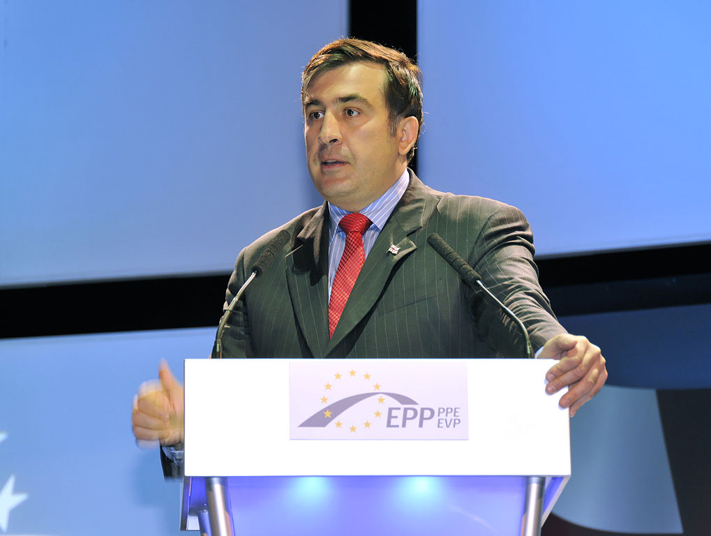 micheil saakaszwili - EPP Congress Warsaw