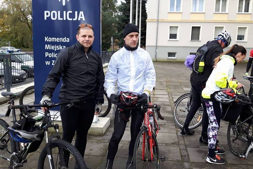 Kręcimy dla Marcina mundurowi na rowerze - Kręcimy dla Marcina Facebook