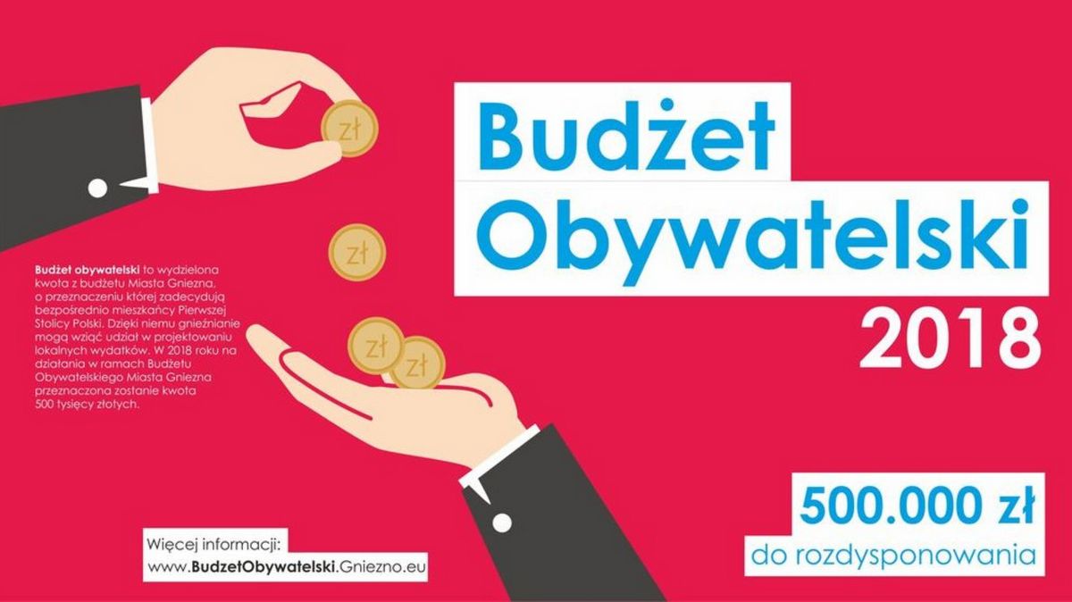 budżet obywatelski Gniezno - Urząd Miejski w Gnieźnie