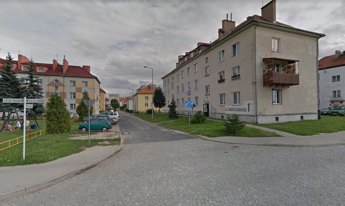świerczewskiego Jarocin - Google Street View