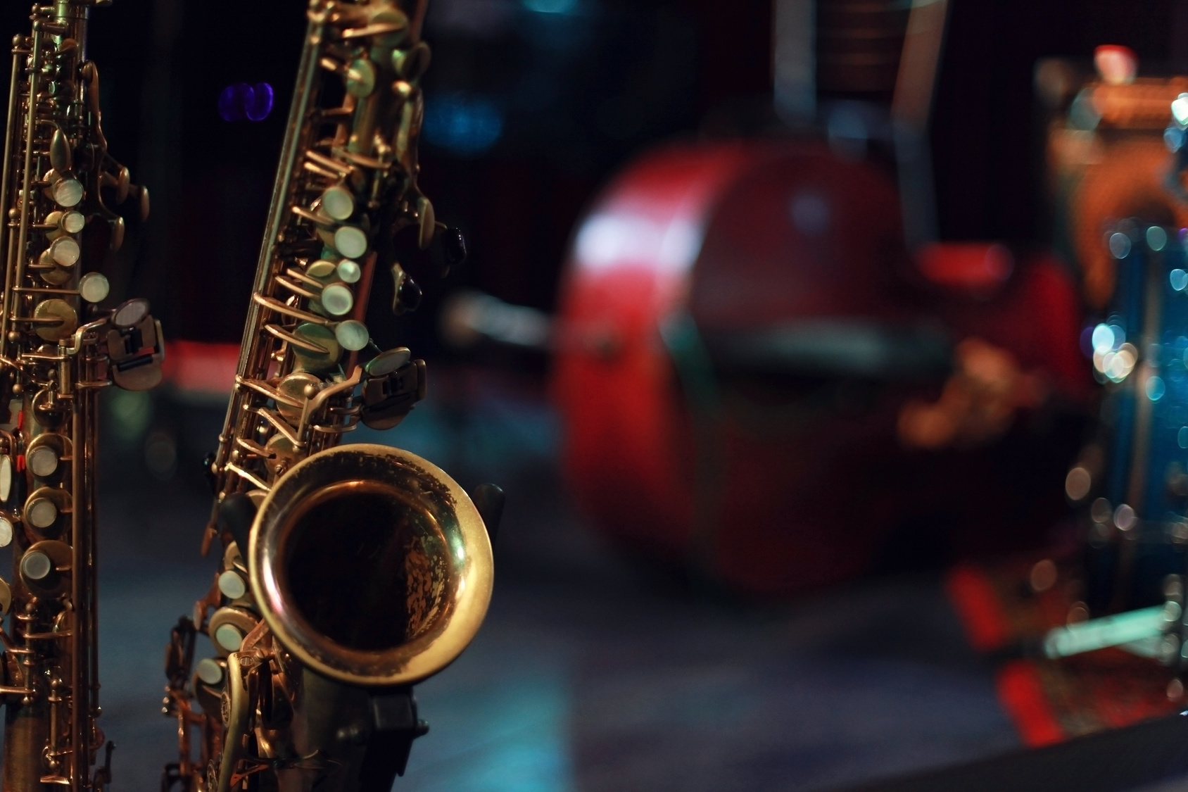 jazz saksofon muzyka - Fotolia