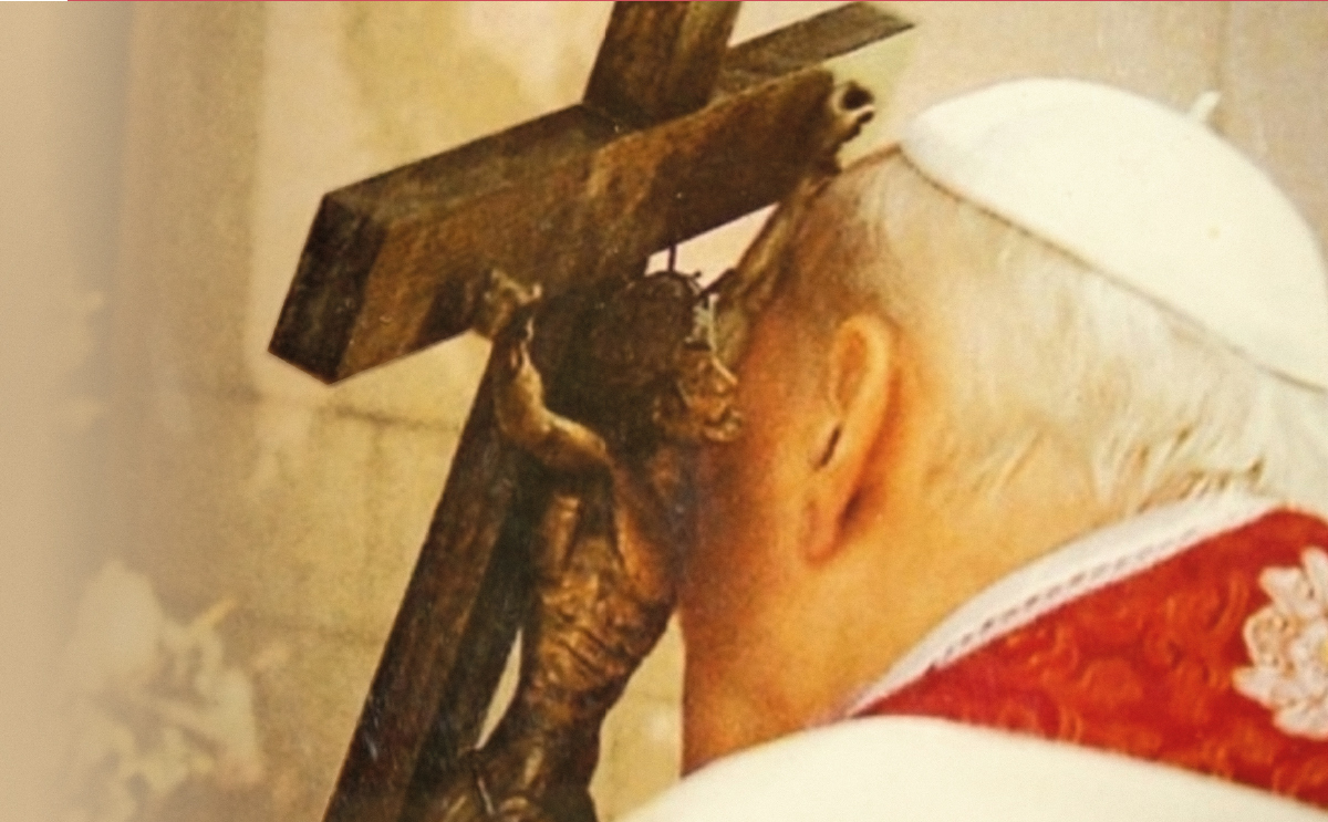 Krzyż Papieski - Parafia katedralna św. Mikołaja w Kaliszu