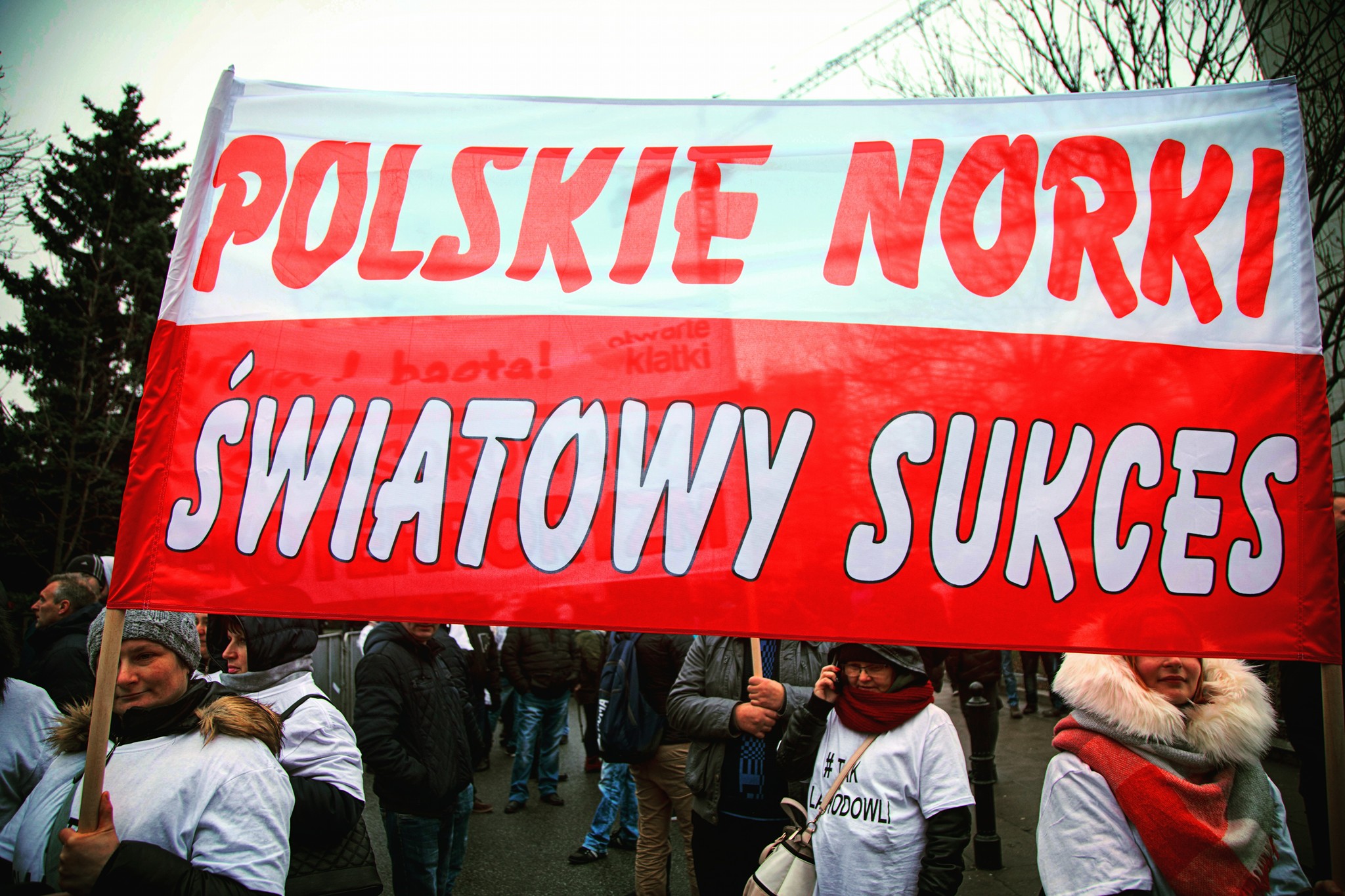 hodowla zwierzat futerkowych protest sejm - Polski Przemysł Futrzarski/Facebook