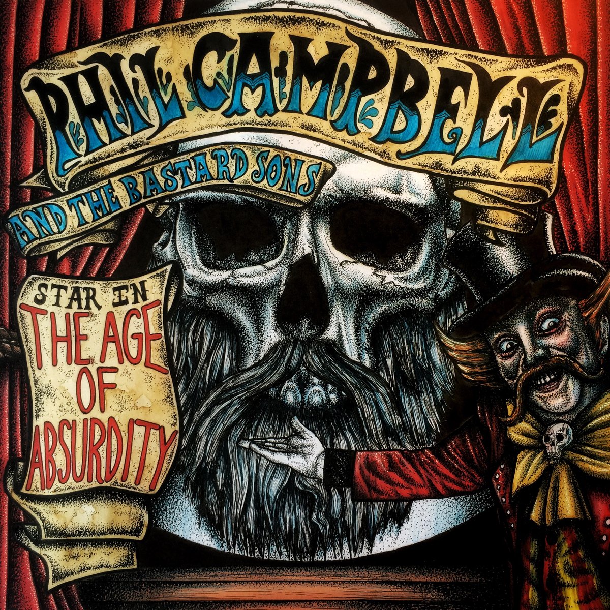 PHILL CAMPBELL & THE BASTARD SONS „STAR IN THE AGE OF ABSURDITY” (2018) - PHILL CAMPBELL & THE BASTARD SONS „STAR IN THE AGE OF ABSURDITY” (2018)