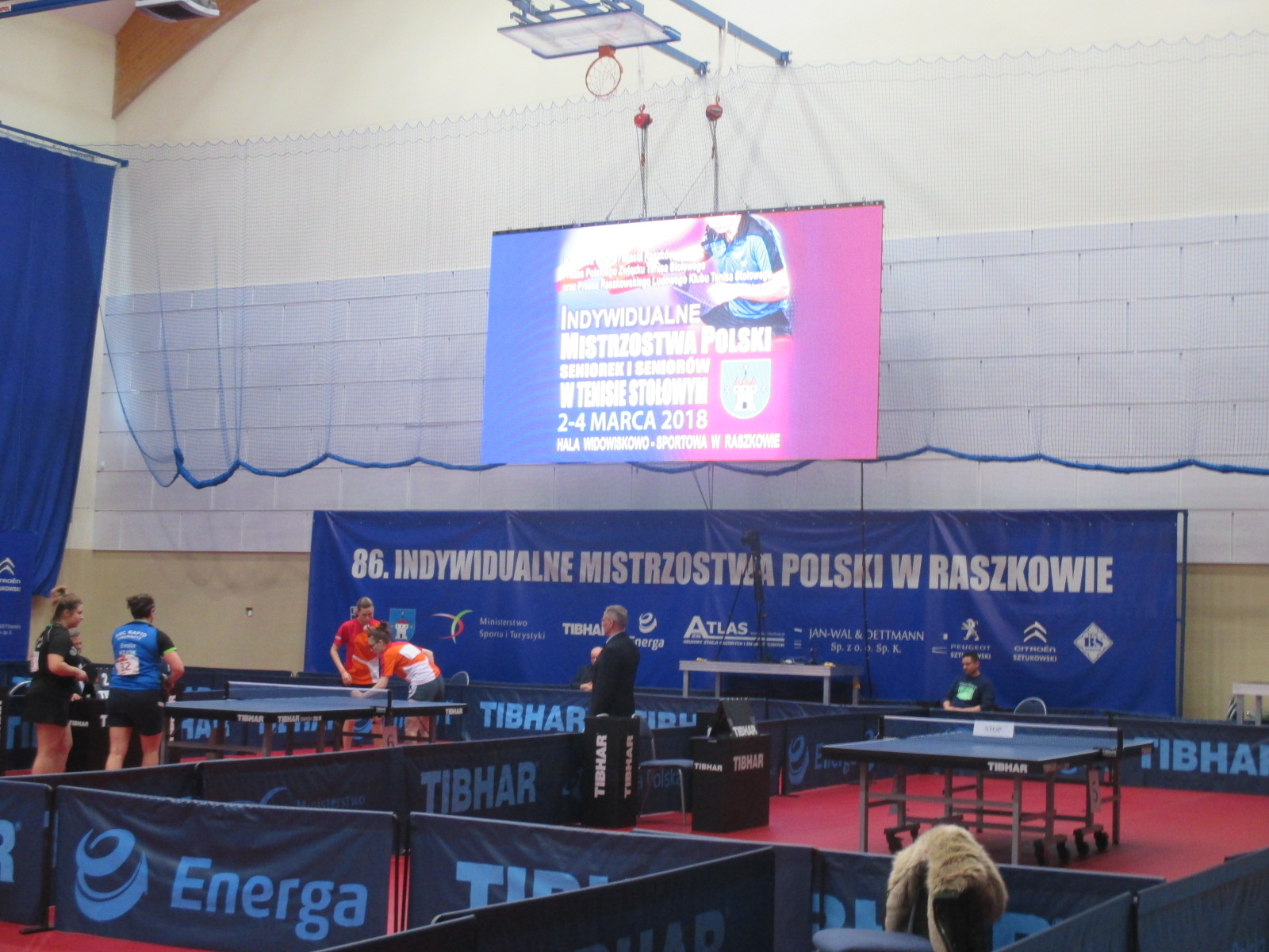 mistrzostwa tenis stołowy raszków - Danuta Synkiewicz