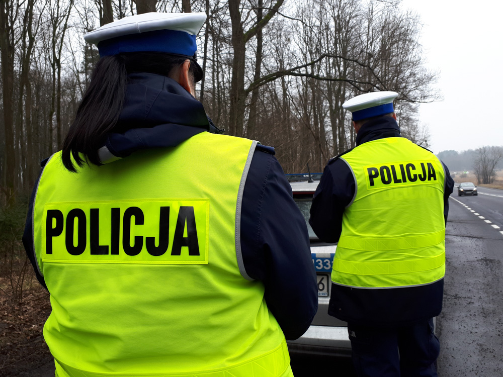 policja policjanci kontrola drogowa - Karolina Rej