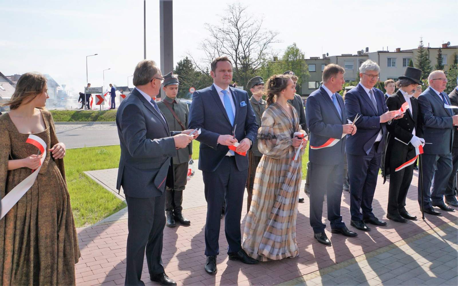 skórzewo rondo otwarcie - Gmina Dopiewo