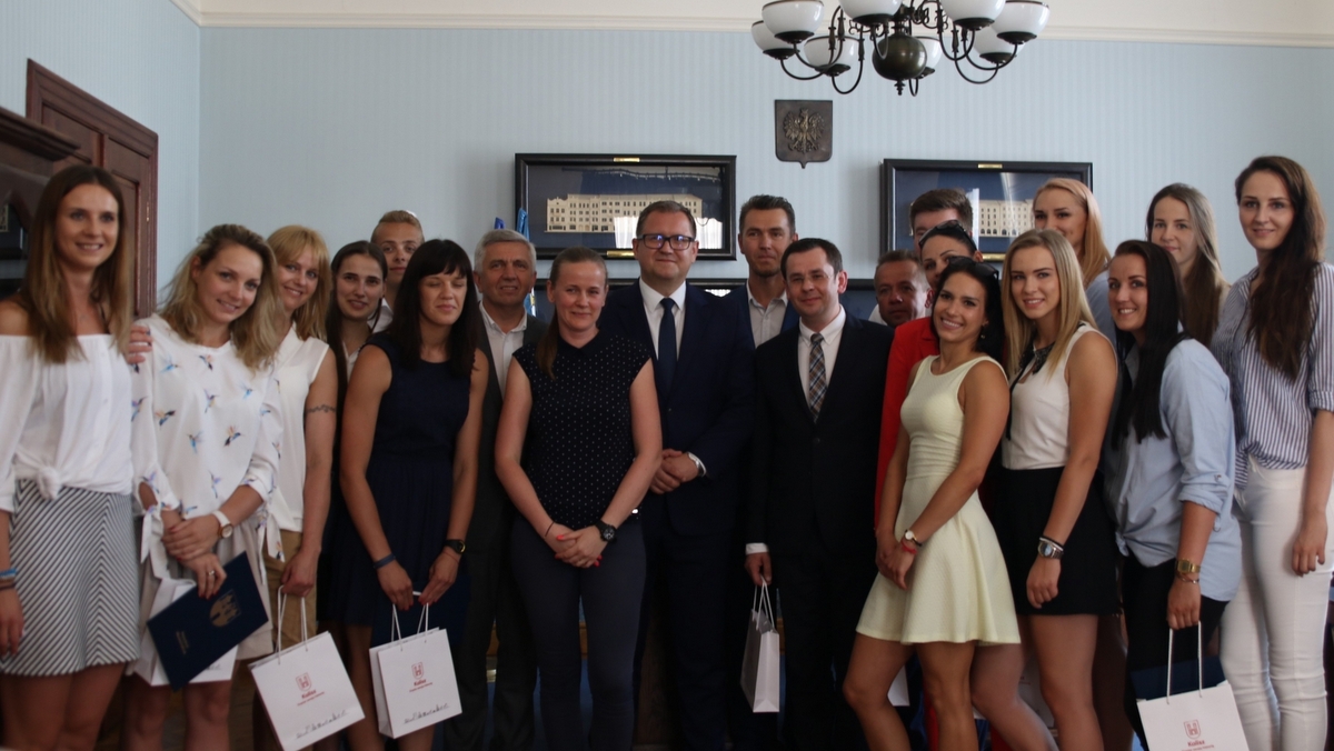 prezydent Kalisz podziękował siatkarkom - Urząd Miasta Kalisza
