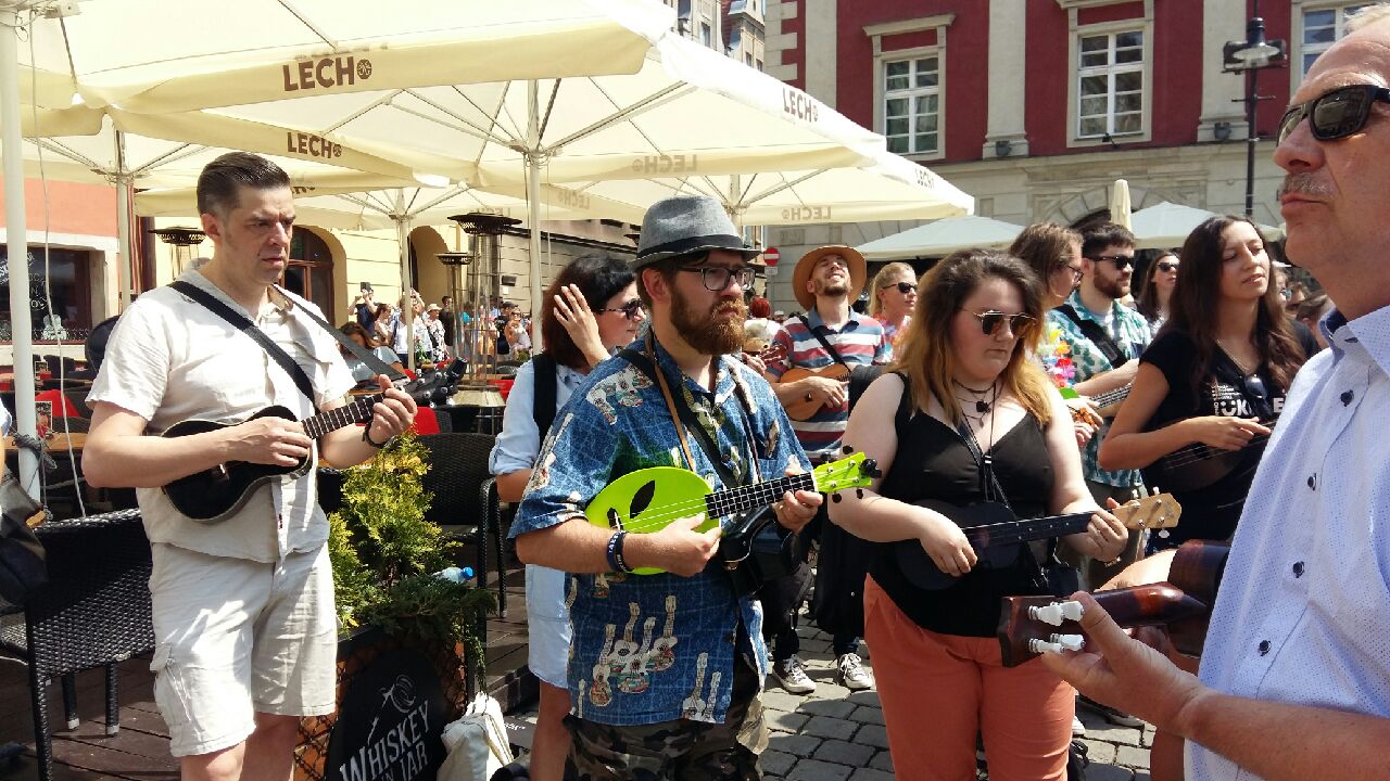 ukulele na Starym Rynku - Magda Konieczna