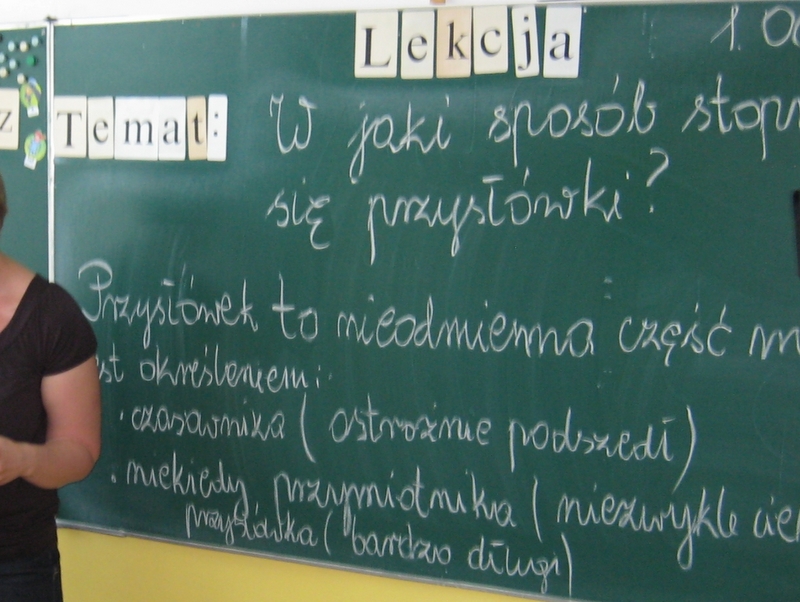 Szkoła, tablica, klasa, lekcja - Jacek Butlewski