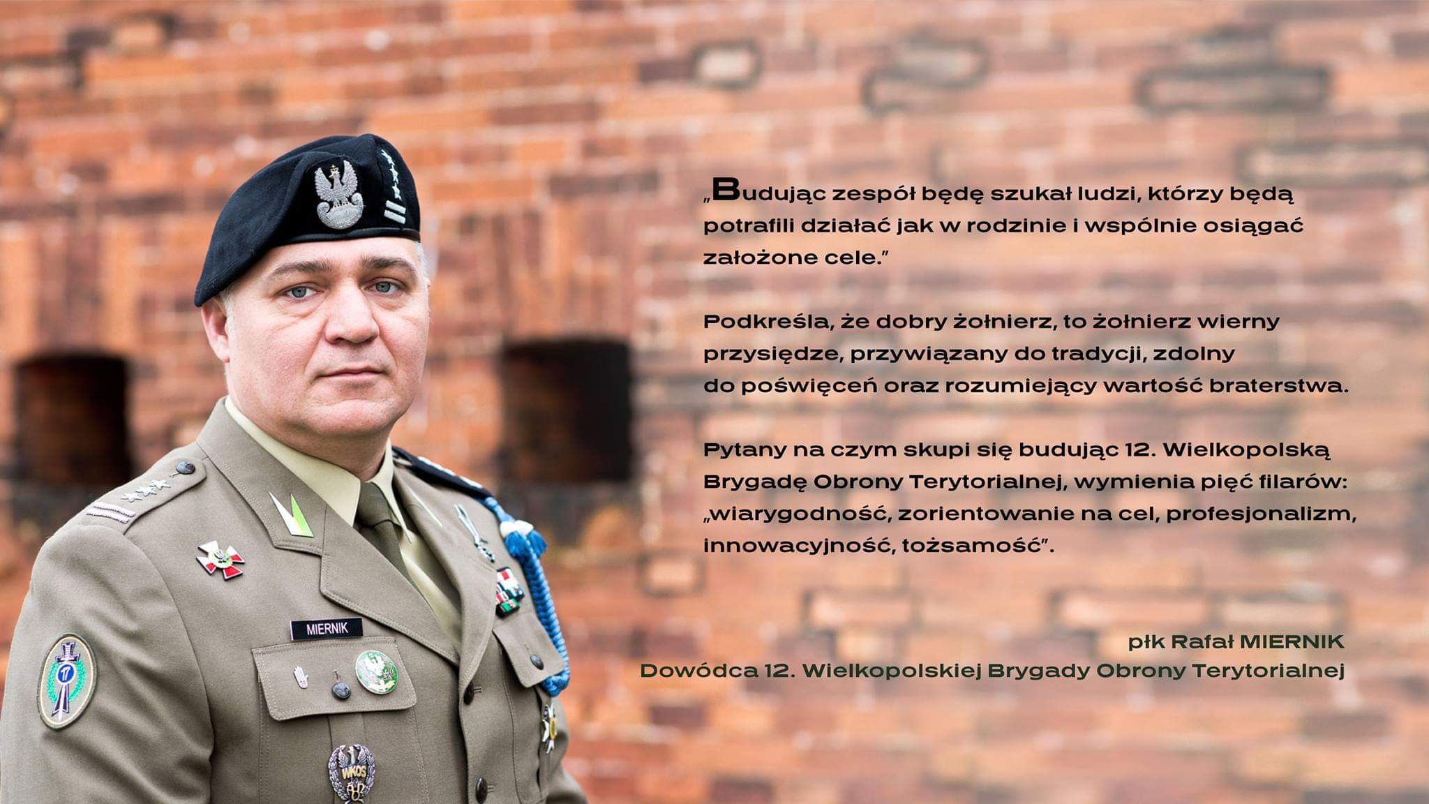 Rafał Miernik - FB: Wojska Obrony Terytorialnej