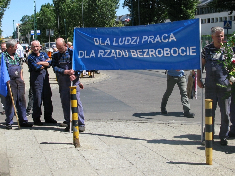 Demonstracja-pikieta pod Cegielskim 2011 - Jacek Butlewski