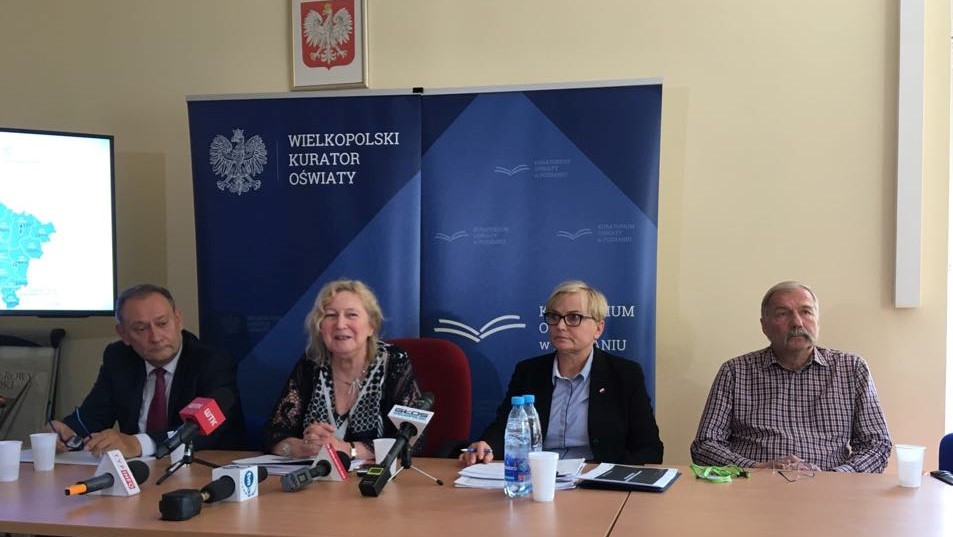 konferencja  Wielkopolskie Kuratorium Oświaty - Michał Jędrkowiak