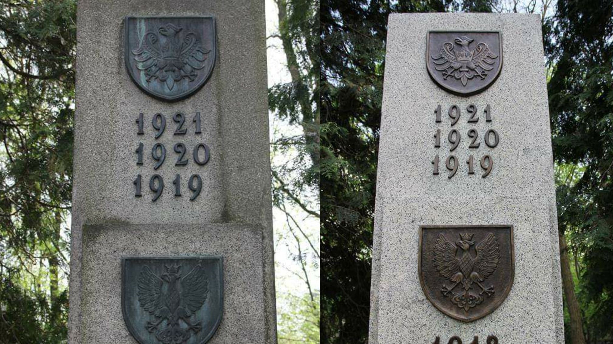 pomnik kwatera powstańcy wielkopolscy odnowiona odnowiony warszawa powązki - Instytut Poznański
