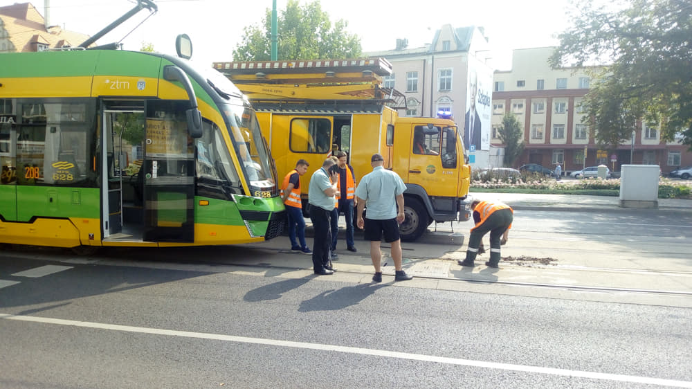 Głogowska tramwaj Poznań - Leon Bielewicz