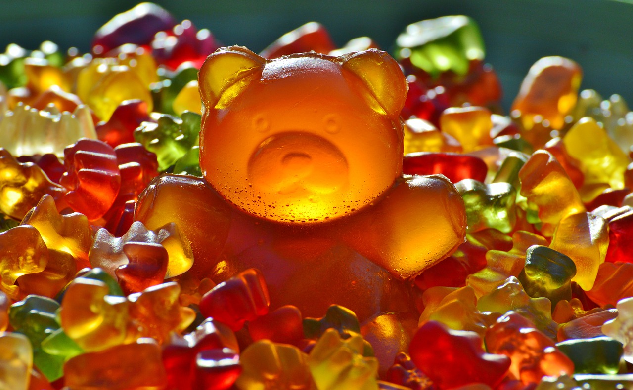 miś gumiś żelki słodycze - Pixabay