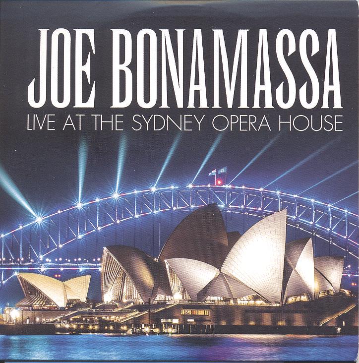 JOE BONAMASSA – Live At The Sydney Opera House - Okładka