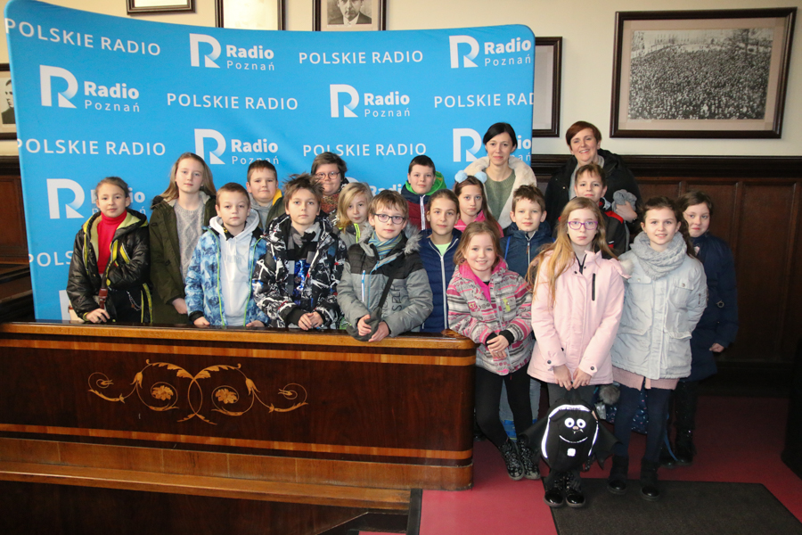 dzieci ze środy wielkopolskiej w radiu  - Leon Bielewicz