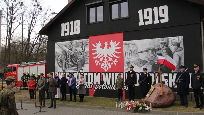 101. rocznicę zakończenia Powstania Wielkopolskiego uczcili mieszkańcy podpoznańskiego Czerwonaka - Leon Bielewicz