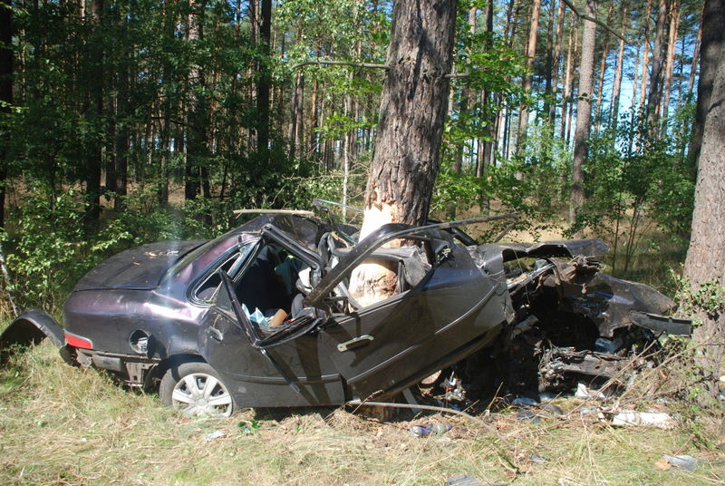 Ptusza - Płytnica wypadek - Policja/Złotów