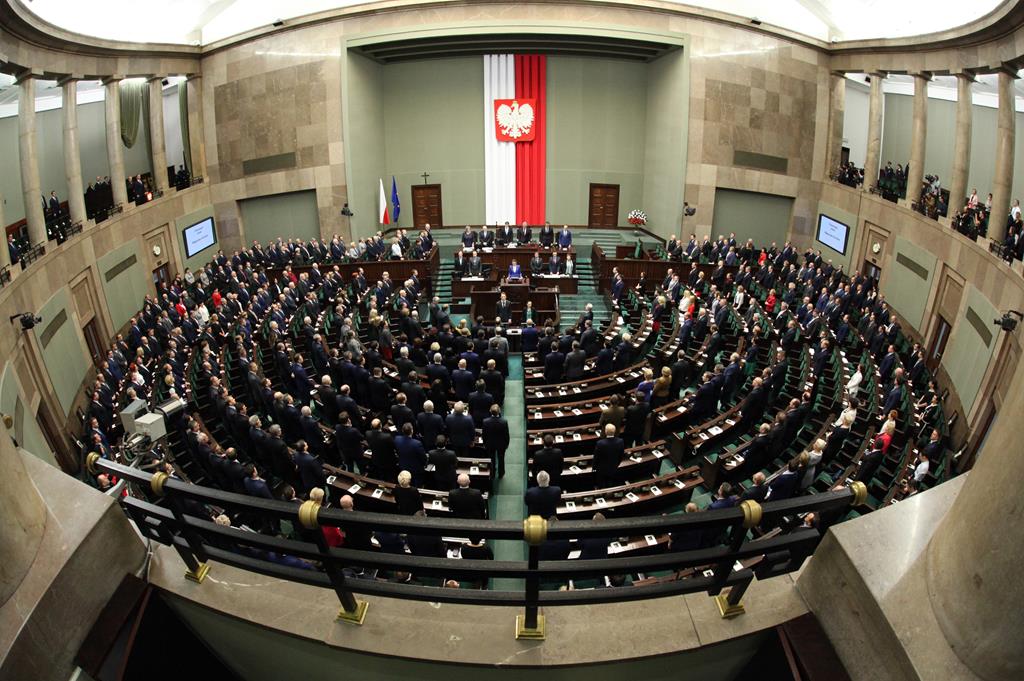 Sala posiedzeń sejm - Kancelaria Senatu Rzeczypospolitej Polskiej