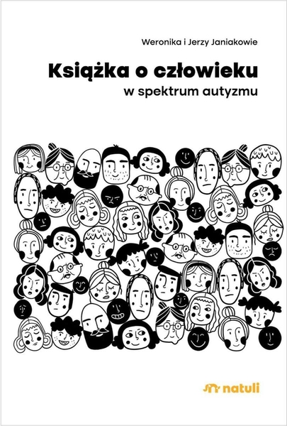 książka o człowieku w spektrum autyzmu okładka - Natuli