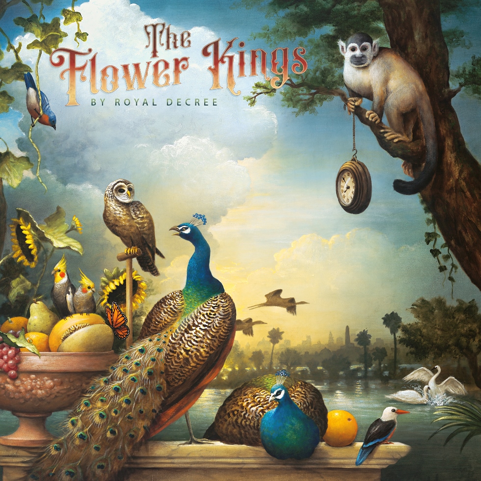 The Flower Kings „By Royal Decree” - Okładka płyty