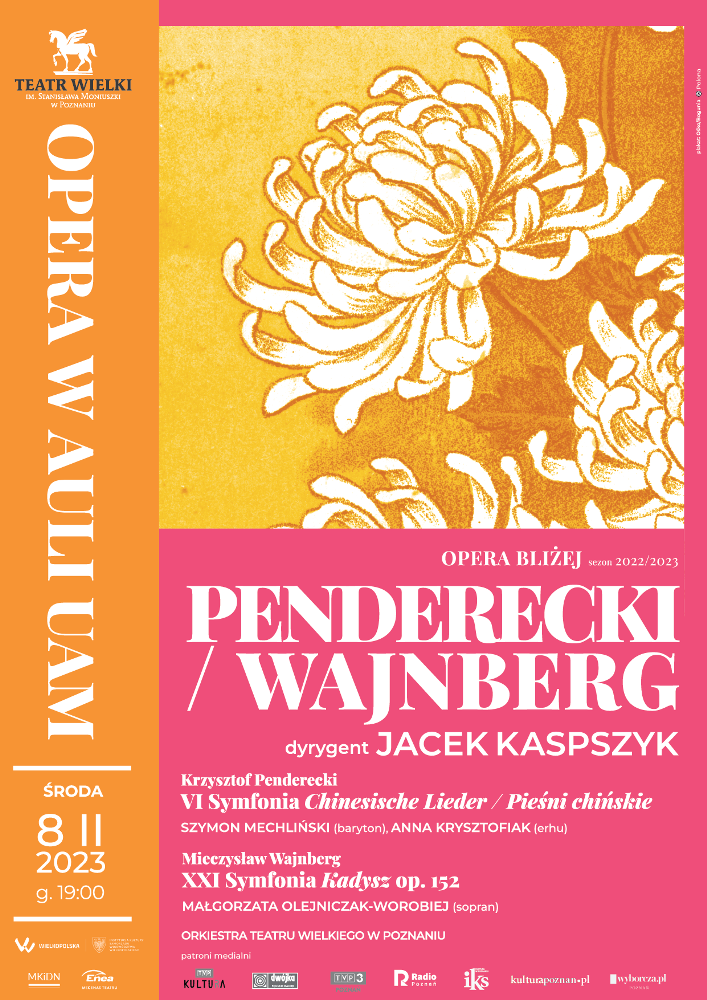 "Penderecki/Wajnberg" w Auli UAM w Poznaniu - Organizator