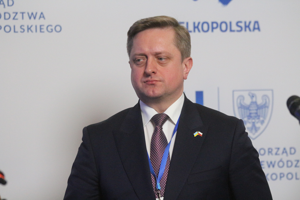Ambasador Ukrainy w Polsce podziękował Polakom za pomoc  Wasyl Zwarycz - Leon Bielewicz  - Radio Poznań