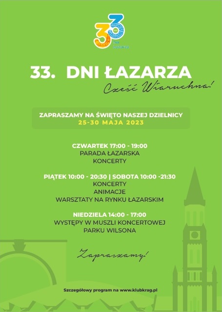 Dni Łazarza 2023 - Organizator